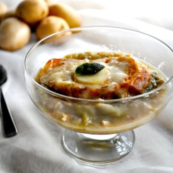 Idaho® Potato and Fresh Asparagus Soup