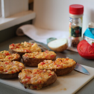 Tex Mex Twice Baked Idaho® Potato 