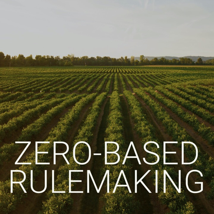 Zero-Based Rulemaking