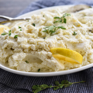Greek Mashed Idaho® Potatoes