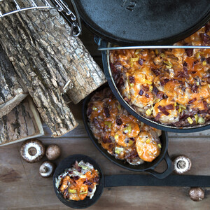 Idaho® Dutch Oven Scalloped Potatoes with Cabot cheeses
