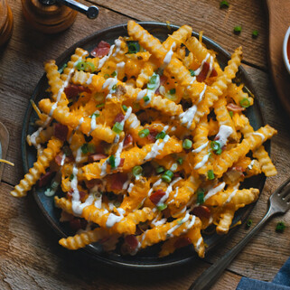 Loaded Bacon Cheese Fries