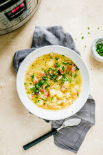 Instant Pot Idaho® Potato Leek Soup