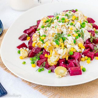 Idaho® Potato and Beet Salad