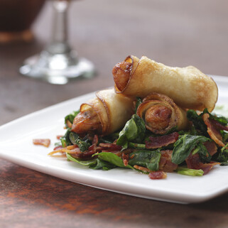 Idaho® Potato Wrapped Oyster Rockefeller