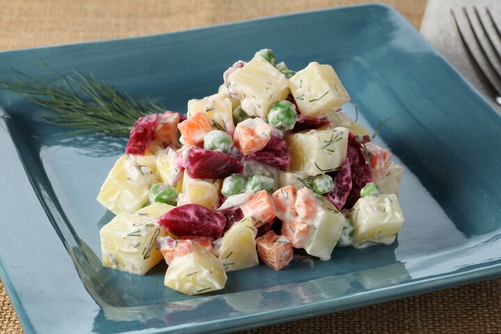 Russian Beet and Idaho® Potato Salad