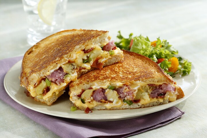 Loaded Potato Grilled Cheese