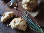 Baked Potato Cookies with Sour Cream & Chives