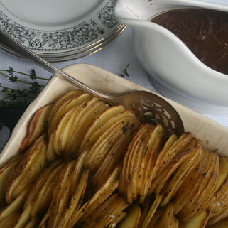Crispy Yellow Idaho® Potato Roast