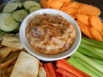 Mediterranean Idaho® Potato-Parmesan Hummus 