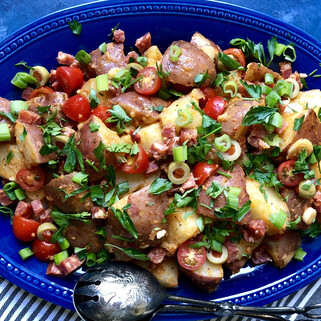 Smoky Spanish Potato Salad