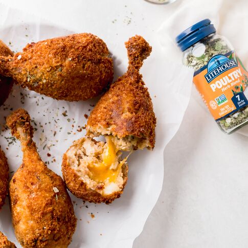 Cheesy Potato Drumsticks