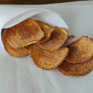Cinnamon-Sugar Oven Fried Idaho® Potato Chips
