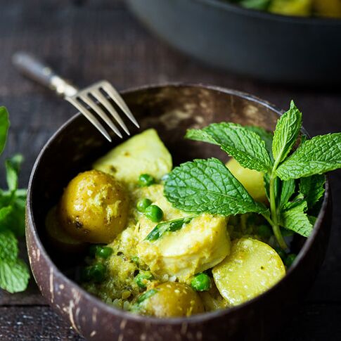Balinese Fish and Idaho® Potato Curry (Kari Ikan)