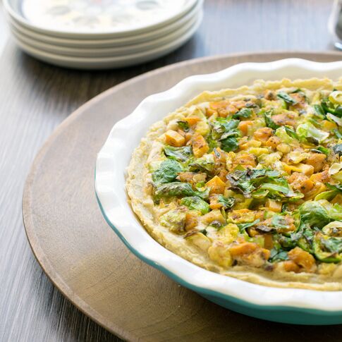 Mashed Idaho® Potato Crusted Tofu Pie