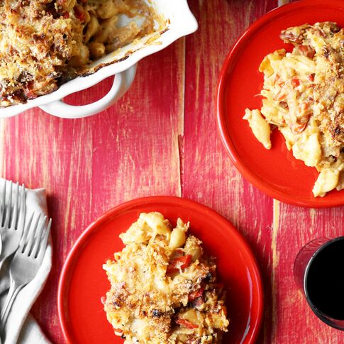 Idaho® Potato Spanish Mac and Cheese