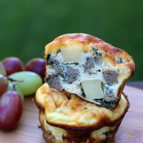 Idaho® Potato Frittata Muffins (Gluten-free)