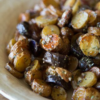 Warm Mustard and Herb Idaho® Fingerling Potato Salad