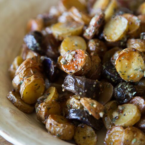 Warm Mustard and Herb Idaho® Fingerling Potato Salad