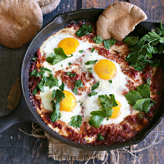 Idaho® Potato Hash Shakshuka