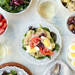 Heart-Healthy Idaho® Potato Nicoise Salad 