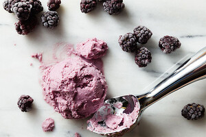 CELEBRATE NATIONAL ICE CREAM MONTH WITH VEGAN COCONUT & BLACKBERRY IDAHO® POTATO ICE CREAM