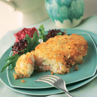 Shrimp Stuffed Idaho® Potato Patties