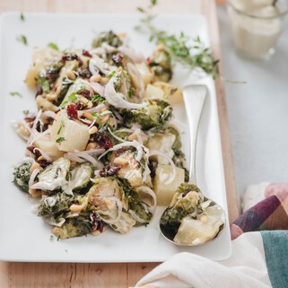 Idaho® Potato and Brussels Sprouts Warm Salad