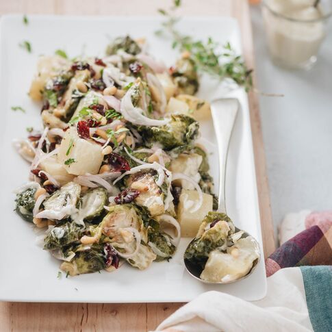 Idaho® Potato and Brussels Sprouts Warm Salad