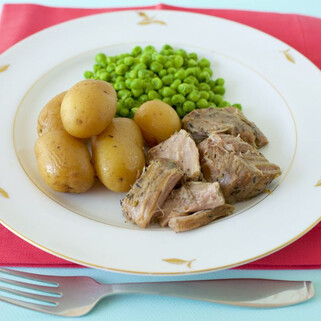 Slow Cooker Pork Ribs and Idaho® Potatoes