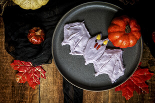Creepy Idaho® Potato Critters: Purple Vampire Bat