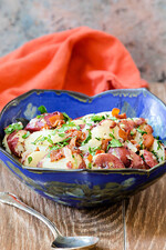 Whole 30-Compliant German Potato Salad with Red Potatoes