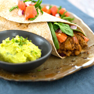 Vegan Slow Cooker Idaho® Potato and Bean Mole
