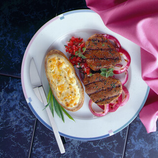 Cowboy Steak and Twice Baked Potato