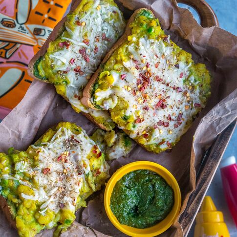 Idaho® Potato Chili Garlic Masala Toast