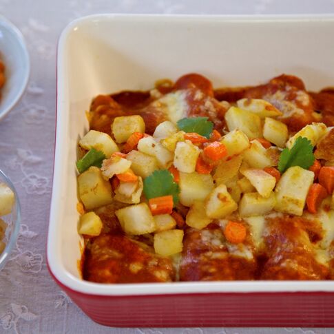 Queretaro Style Enchiladas
