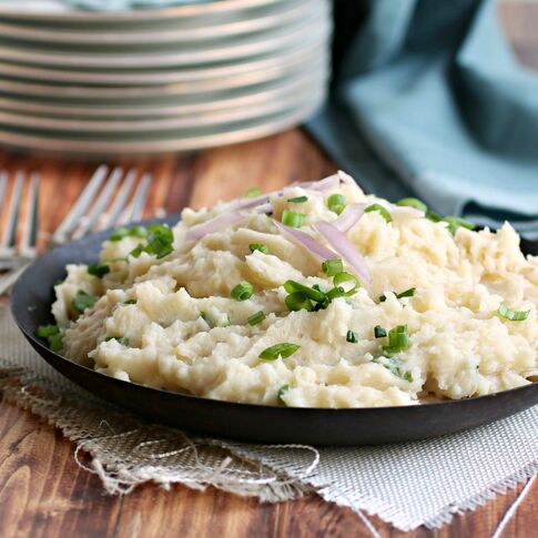  Caramelized Onion and Gruyere Mashed Potatoes 