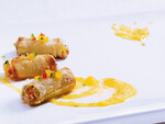 Idaho® Potato and Black Bass Taquitos