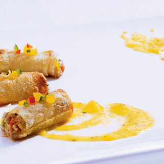 Idaho® Potato and Black Bass Taquitos