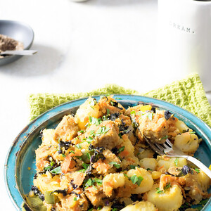 "I Love Idaho® Potatoes" Tempeh Hash with Veggies