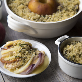 Dutch Oven Idaho® Potato Chicken Cordon Bleu 