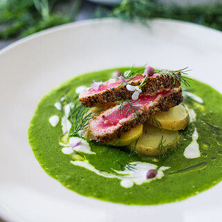 Nordic Spring Ahi with Potatoes