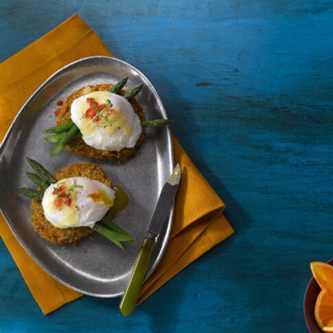 Idaho® Potato Cake Benedict