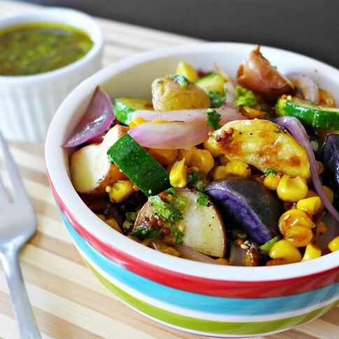 Idaho® Potato and Zucchini Salad 