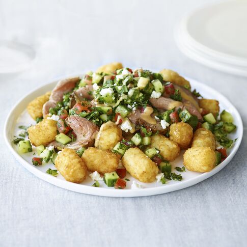 Idaho® Potato WesBurger Shawarma Tots  