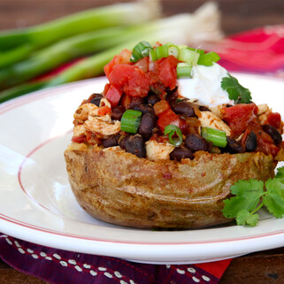 Southwestern Baked Idaho® Potatoes
