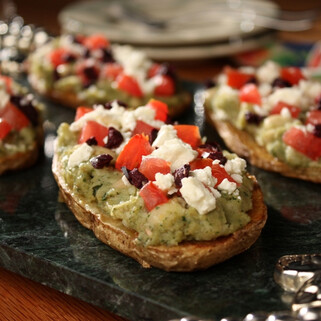 Idaho® Potato "Plank" Bruschetta 