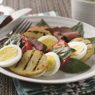 Grilled Steak and Yukon Gold Idaho® Potato Salad