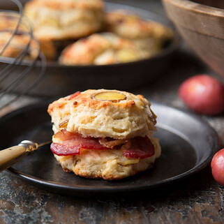 Idaho® Potato, Bacon and Gorgonzola Scones