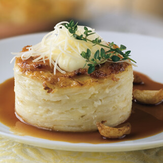 Chef Wendy Jordan's "GET-A-MAN" Potatoes with Dijon Aioli and Roasted Garlic Jus